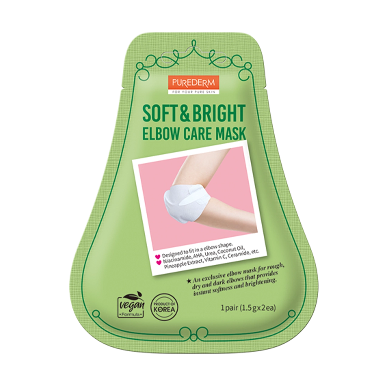 Soft & Bright Elbow Care Mask