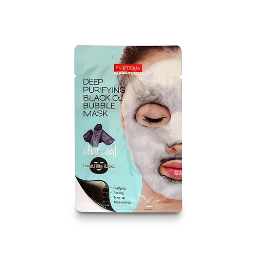 Deep Purifying Black 02 Charcoal Bubble Mask