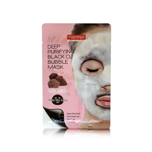 Deep Purifying Black 02 Volcanic Bubble Mask
