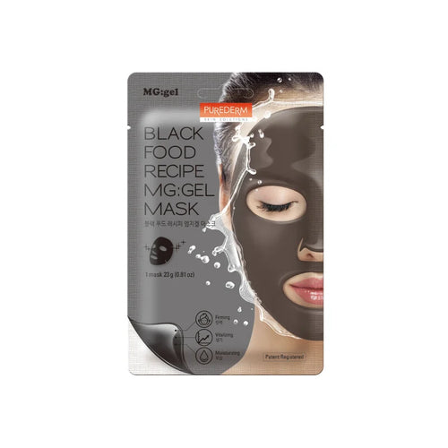 Black Food Recipe Gel Mask