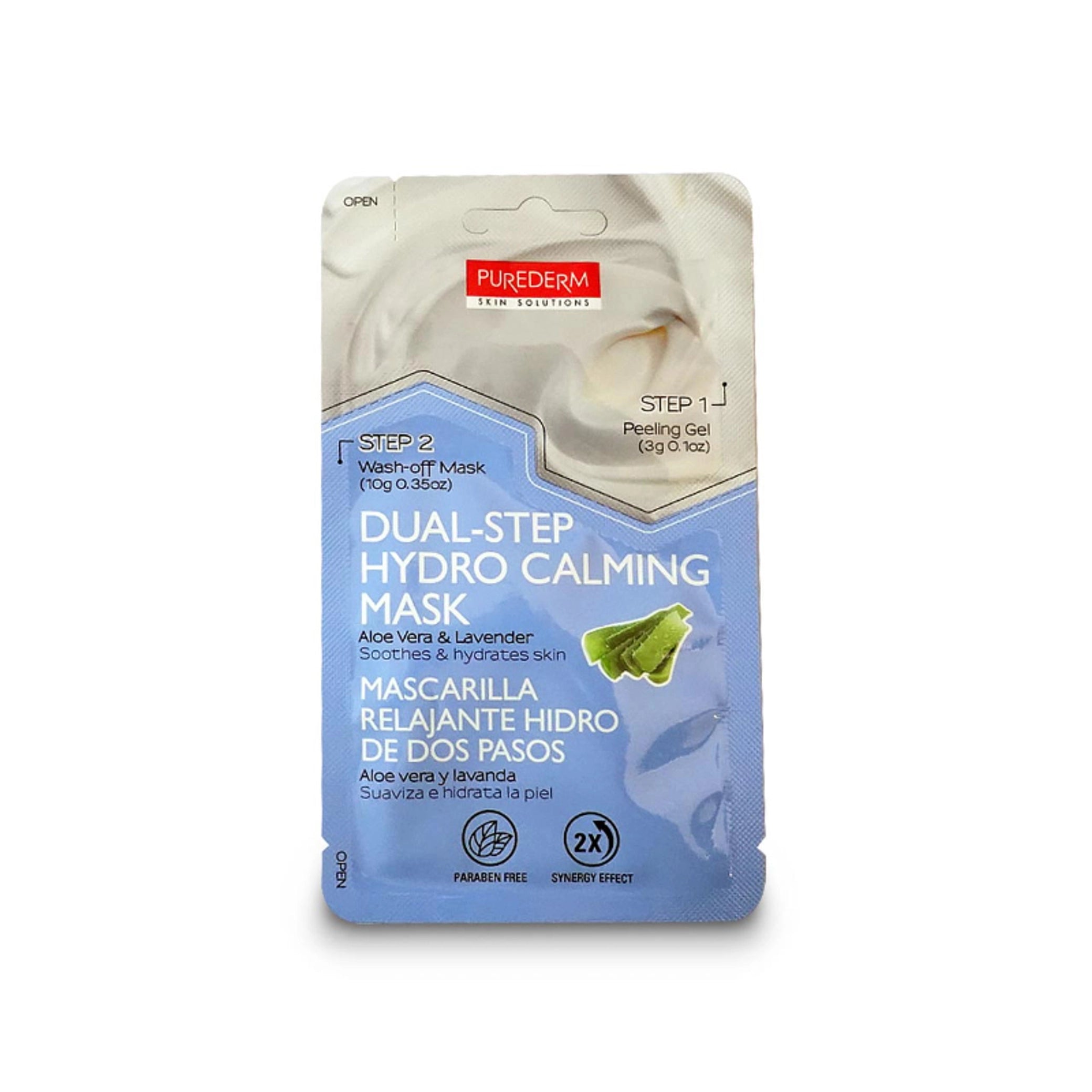 Dual Step Hydro Calming Aloe Vera & Lavender Mask
