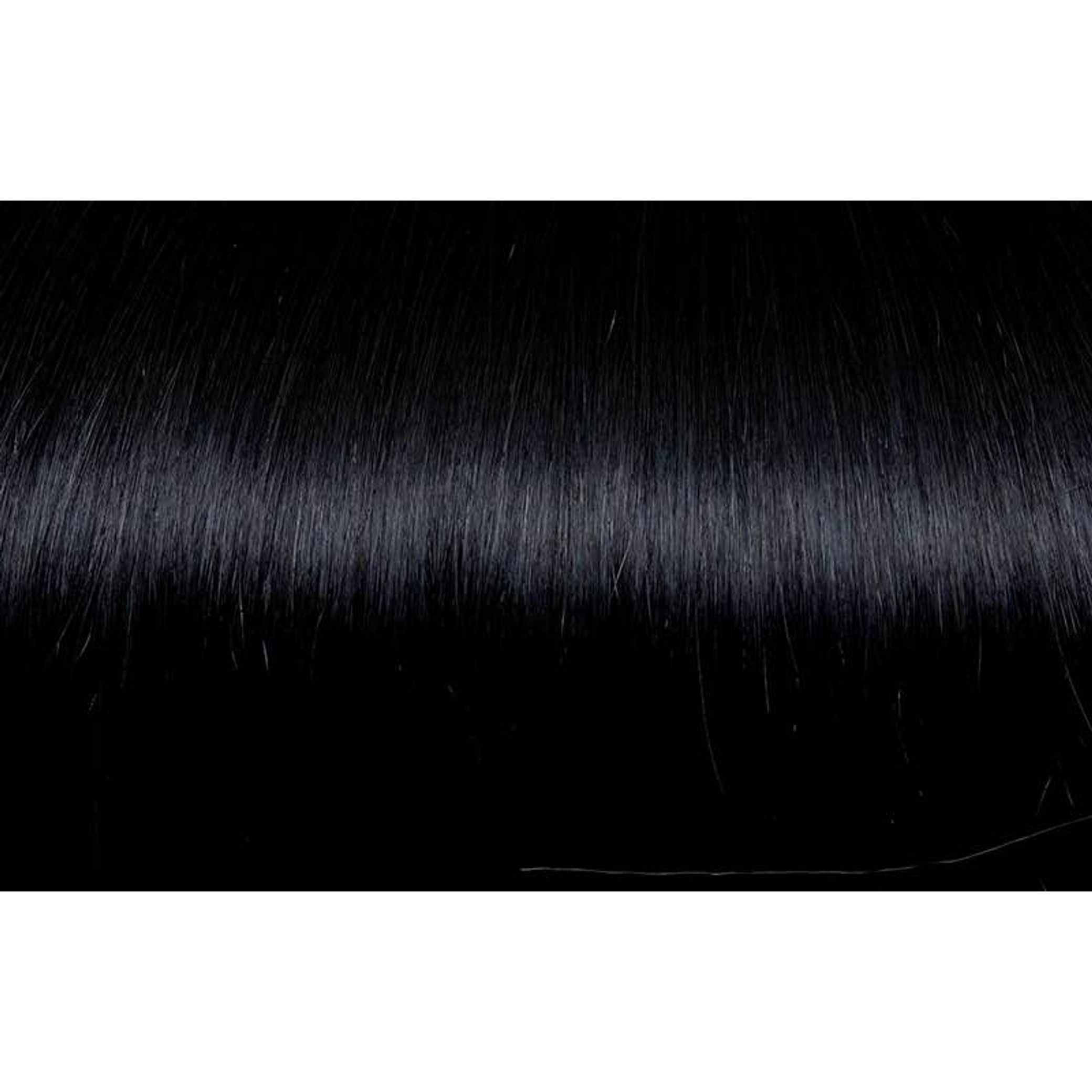 Seiseta - Hair Extension - Keratin Fusion Classic Hair Extension 25 Strands 1B Black 60/65CM 25GR