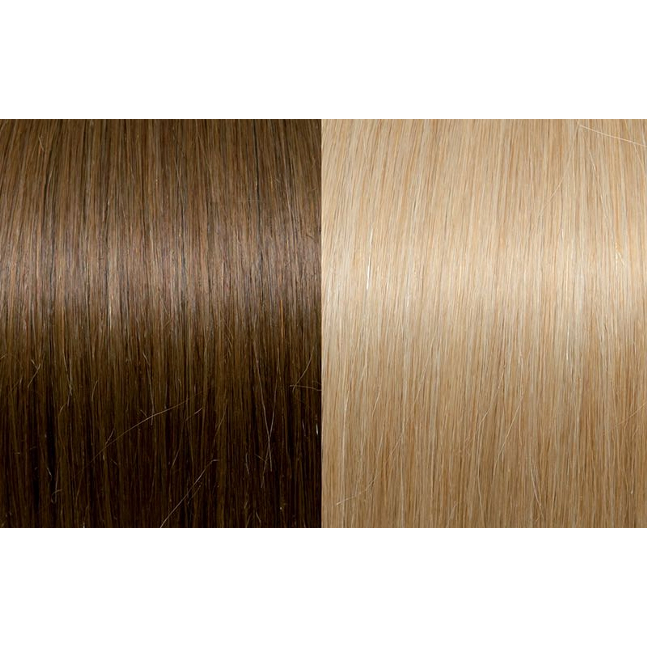 Seiseta - Hair Extension - Keratin Fusion Classic Hair Extension 25 Strands Meches 12/DB2 Gold Blonde Copper/Golden Light Blonde 60/65CM 25GR