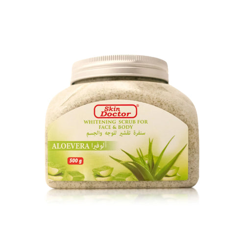 Aloe vera Whitening Scrub For Face & Body 500g