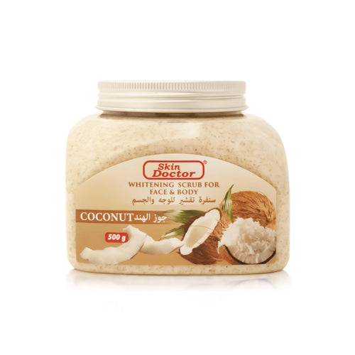 Coconut Whitening Scrub For Face & Body 500g
