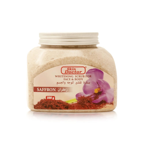 Saffron Whitening Scrub For Face & Body  500g