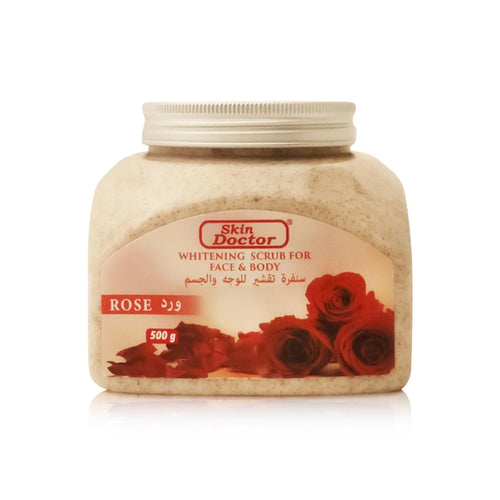 Rose Whitening Scrub For Face & Body 500g