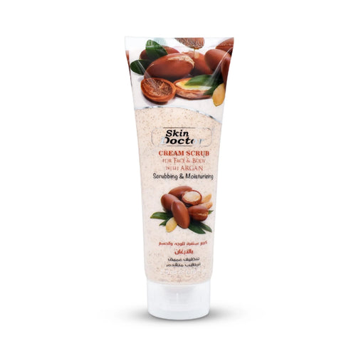 Argan Face & Body Cream Scrub 200ml