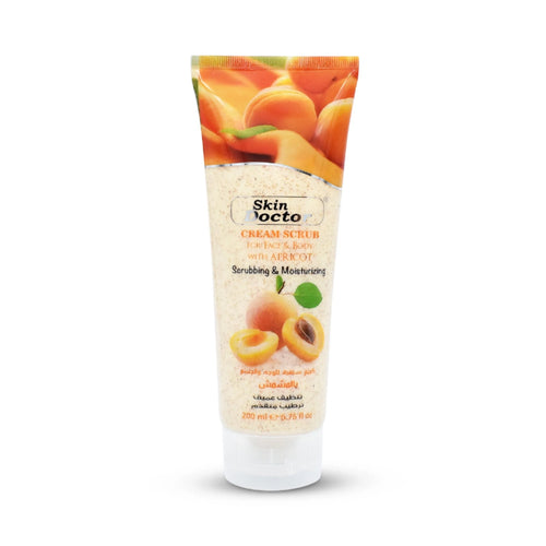 Apricot Face & Body Cream Scrub 200ml