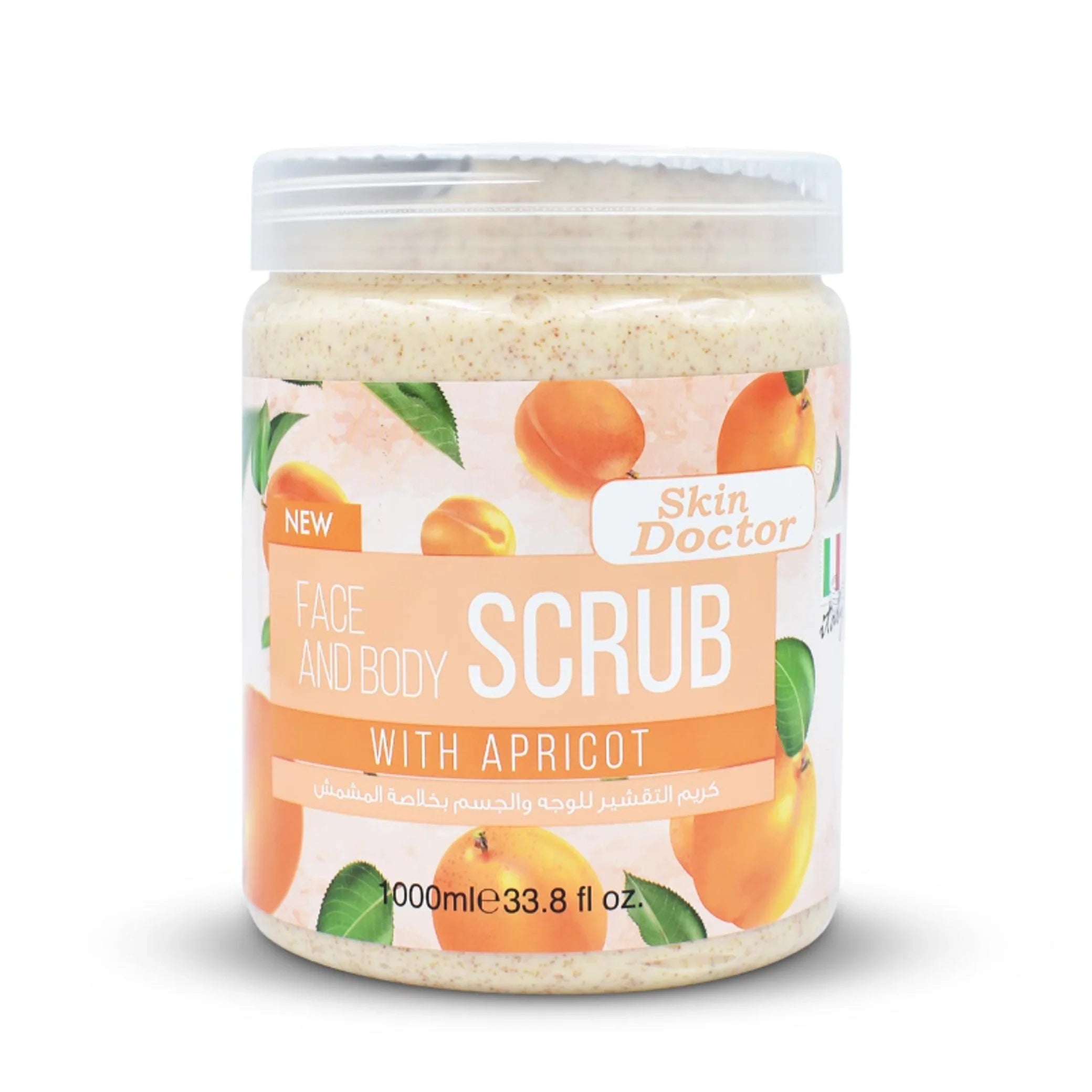 Face & Body Scrub With Apricot 1000ml