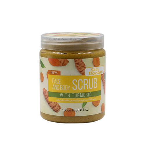 Face & Body Scrub With Turmeric 1000ml
