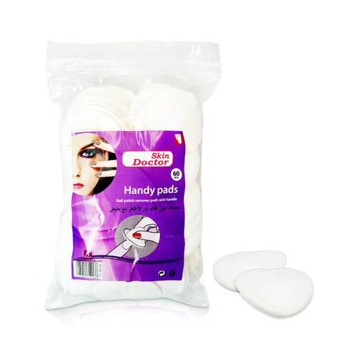 Lint Free Nail Pad With Handle 60Pcs