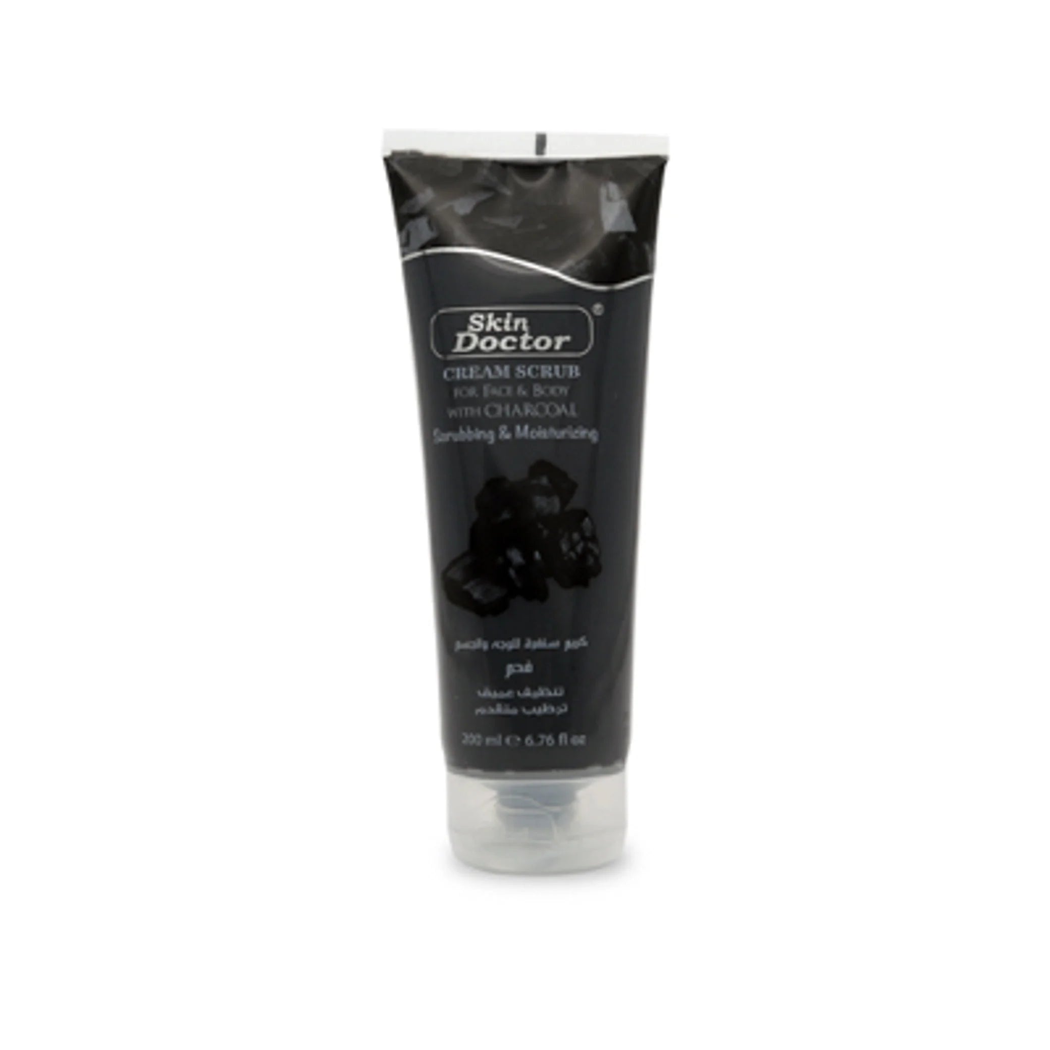 Skin Doctor - Scrub - Face & Body Charcoal Cream Scrub 200ml