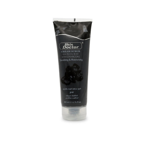 Face & Body Charcoal Cream Scrub 200ml