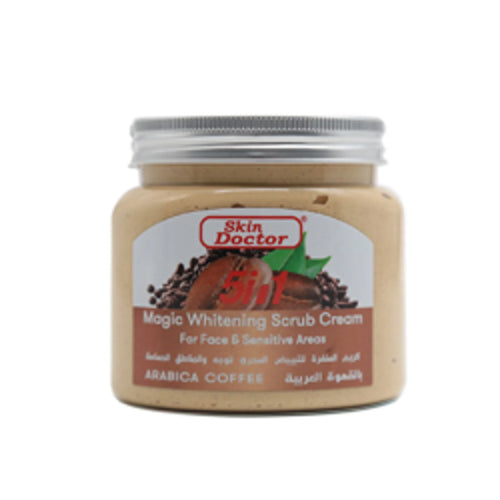 Arabica Coffee Magic 5in1 Whitening Scrub Cream for Face & Sensitive Areas