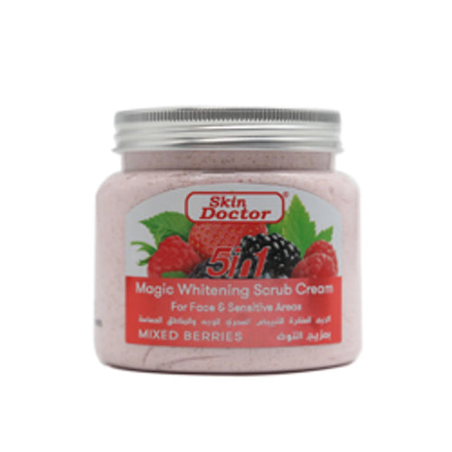 Mixed Berries Magic 5in1 Whitening Scrub Cream for Face & Sensitive Areas