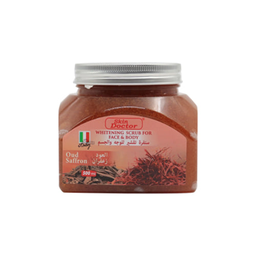 Oud Saffron Whitening Scrub For Face & Body 500g