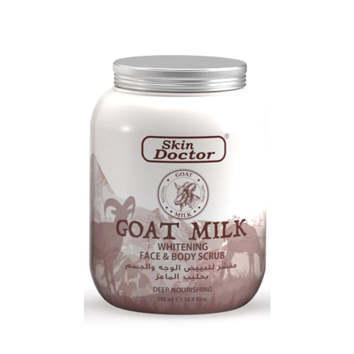 Goat Milk Whitening Face & Body Scrub 500ml
