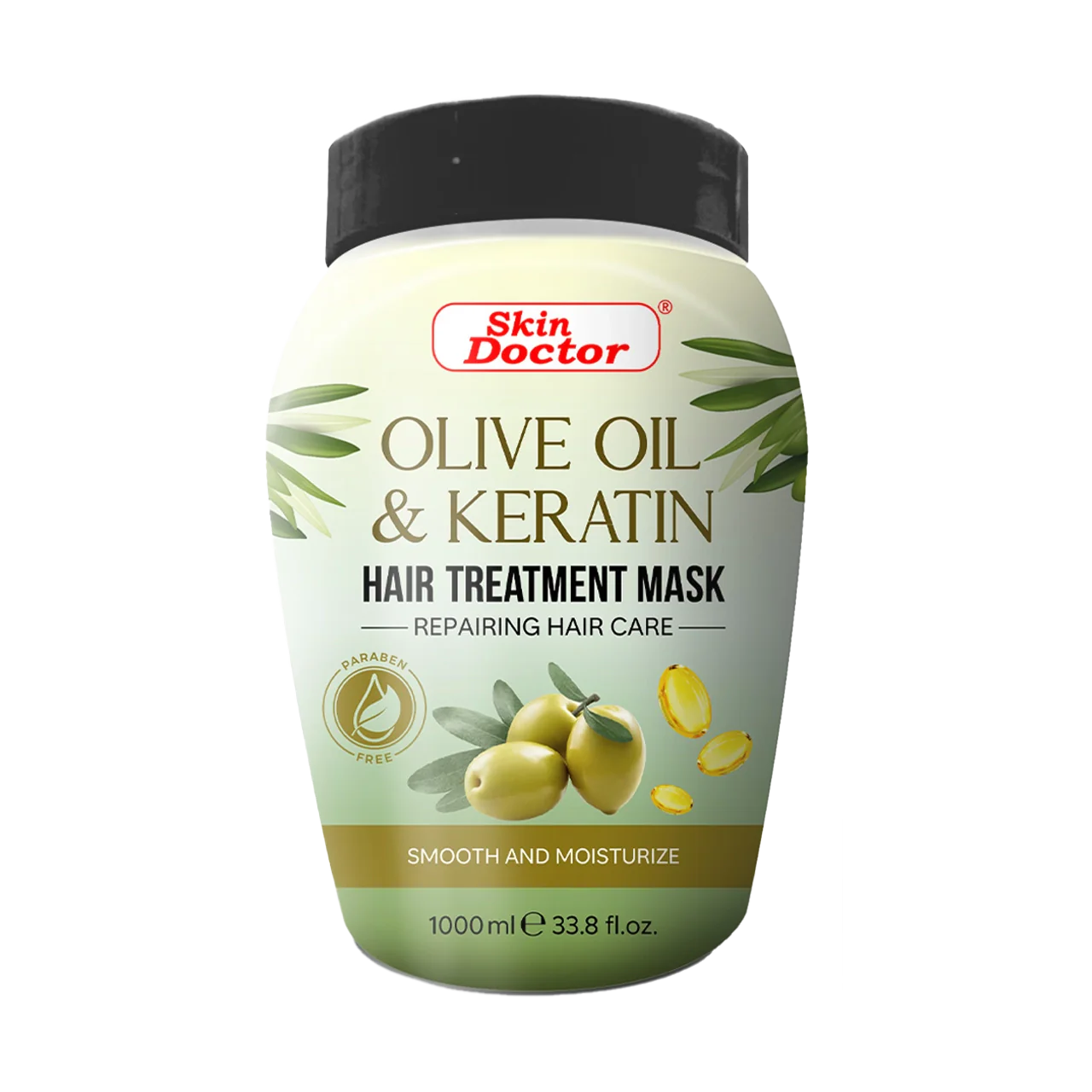Skin Doctor - Hair Care - Olive Oil & Keratin Hot Oil Hair Treatment 1000ml