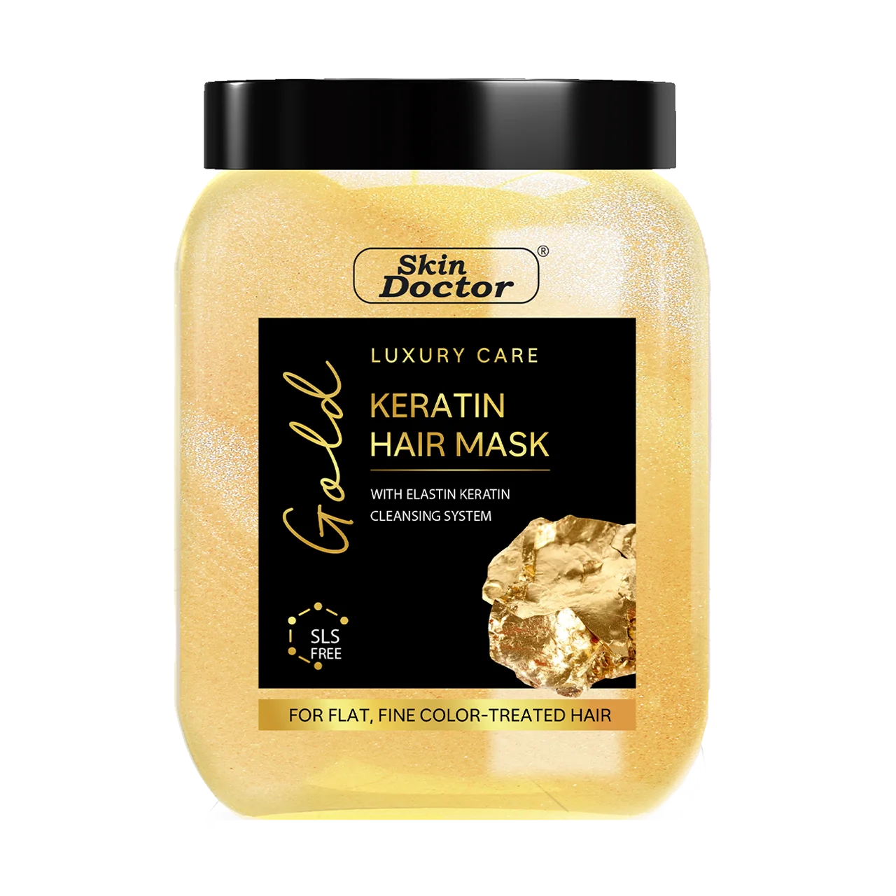 Luxury Care Gold Keratin Hair Mask 1000ml