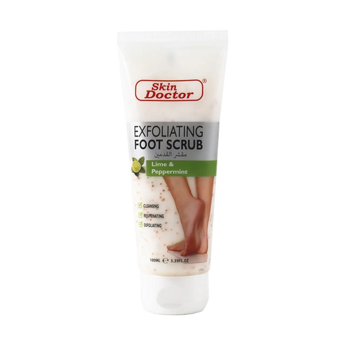 Lime & Peppermint Exfoliating Foot Scrub 100ml