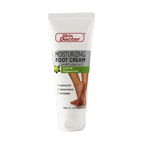 Lime & Peppermint Moisturizing Foot Cream 100ml
