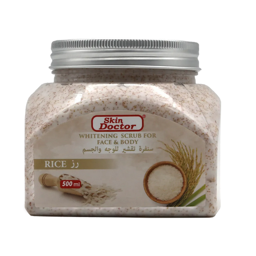 Rice Whitening Scrub For Face & Body 500g