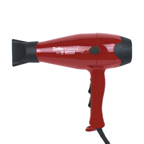 Turboelegance 9000 Professional Hair Dryer Red