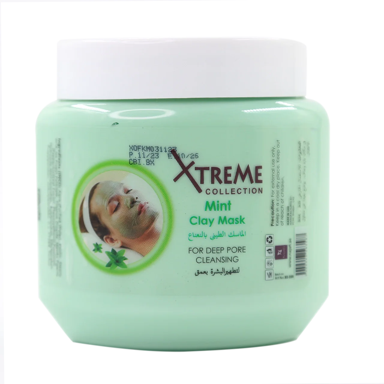 Mint Facial Clay Mask 500ml