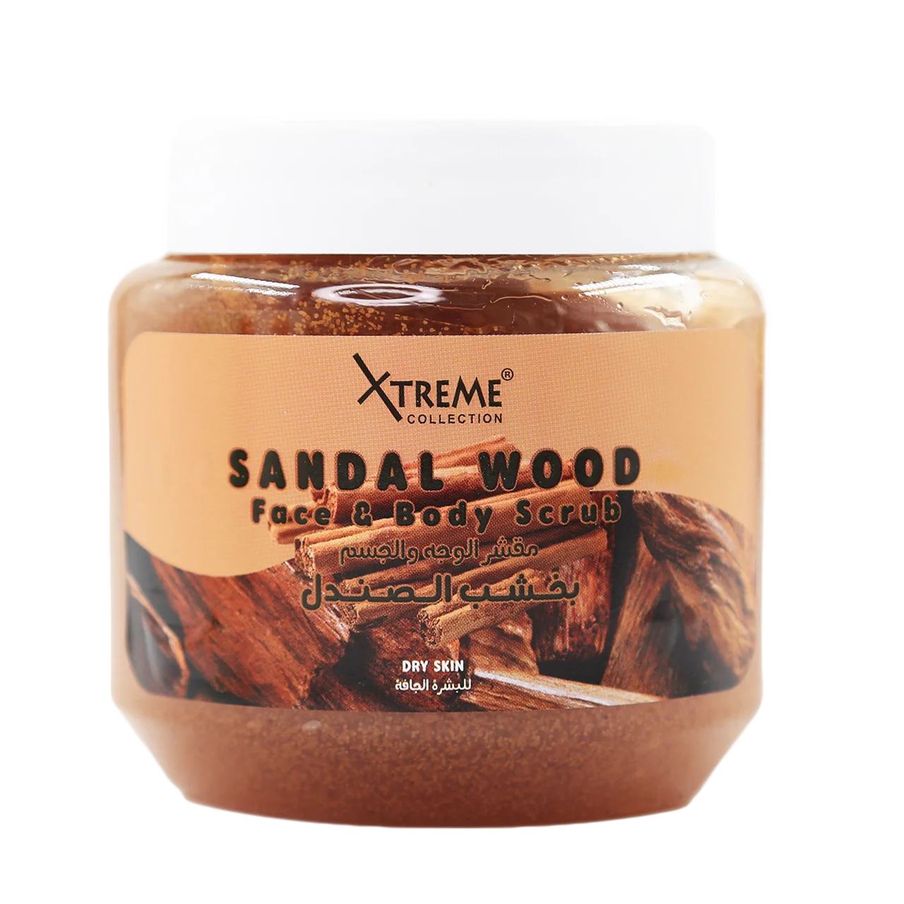 Sandal Wood Face & Body Scrub 500ml