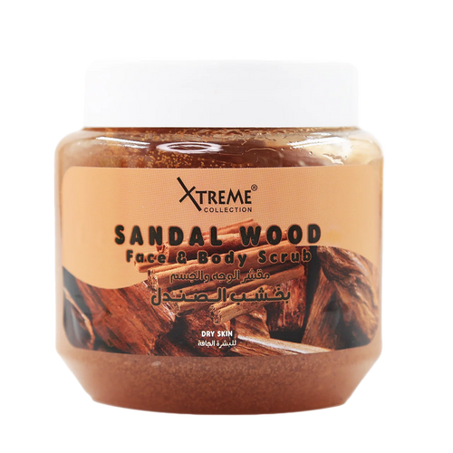 Sandal Wood Face & Body Scrub 500ml