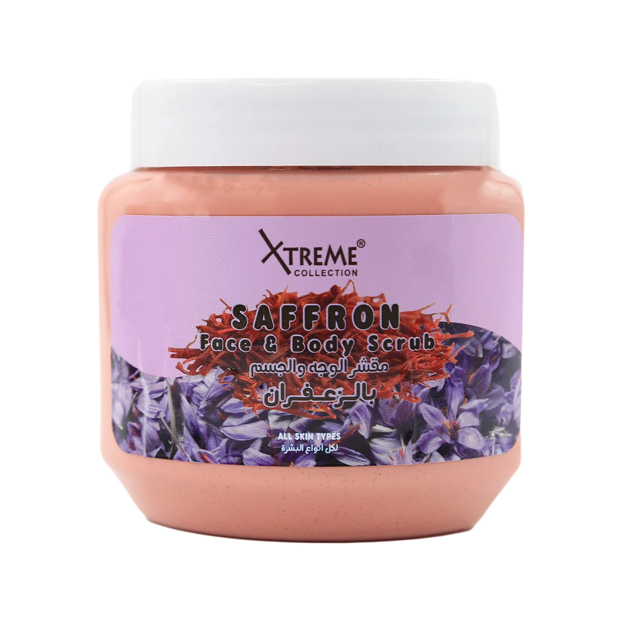 Saffron Face & Body Scrub 500ml
