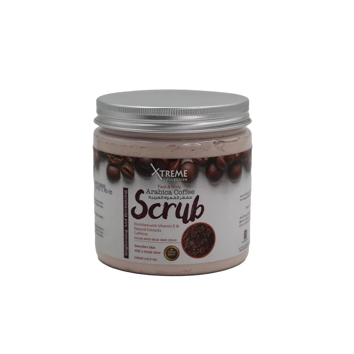 Arabica Coffee Face & Body Scrub 500ml