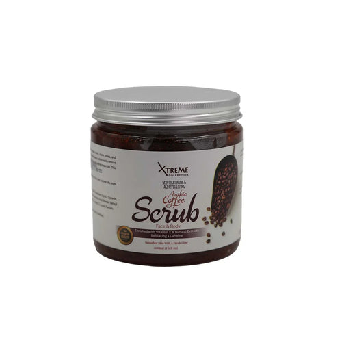 Skin Lightening & Age Revitalizing  Arabic Coffee Face & Body Scrub 500ml