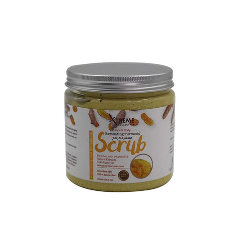 Exfoliating Turmeric Face & Body Scrub 500ml