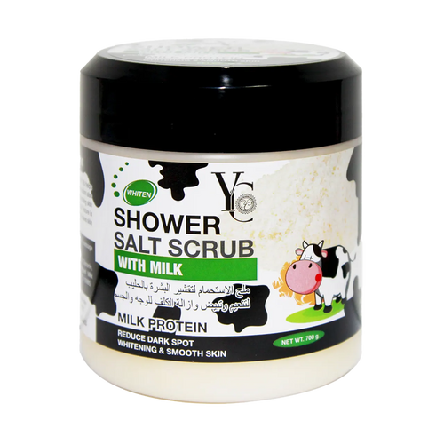 Shower Salt Scrub with Milk 700g