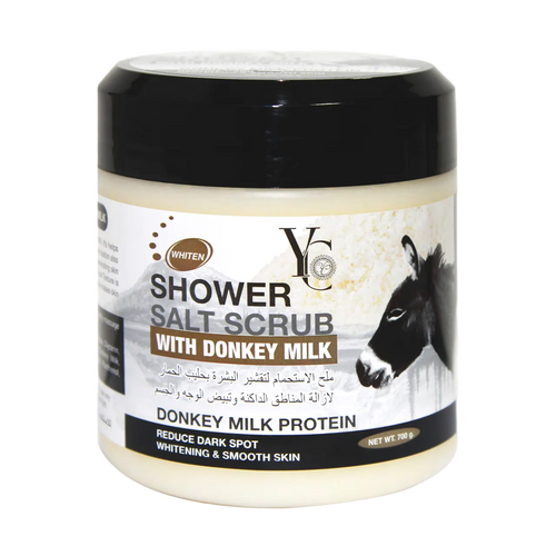 Shower Salt Scrub with Donkey Milk 700g