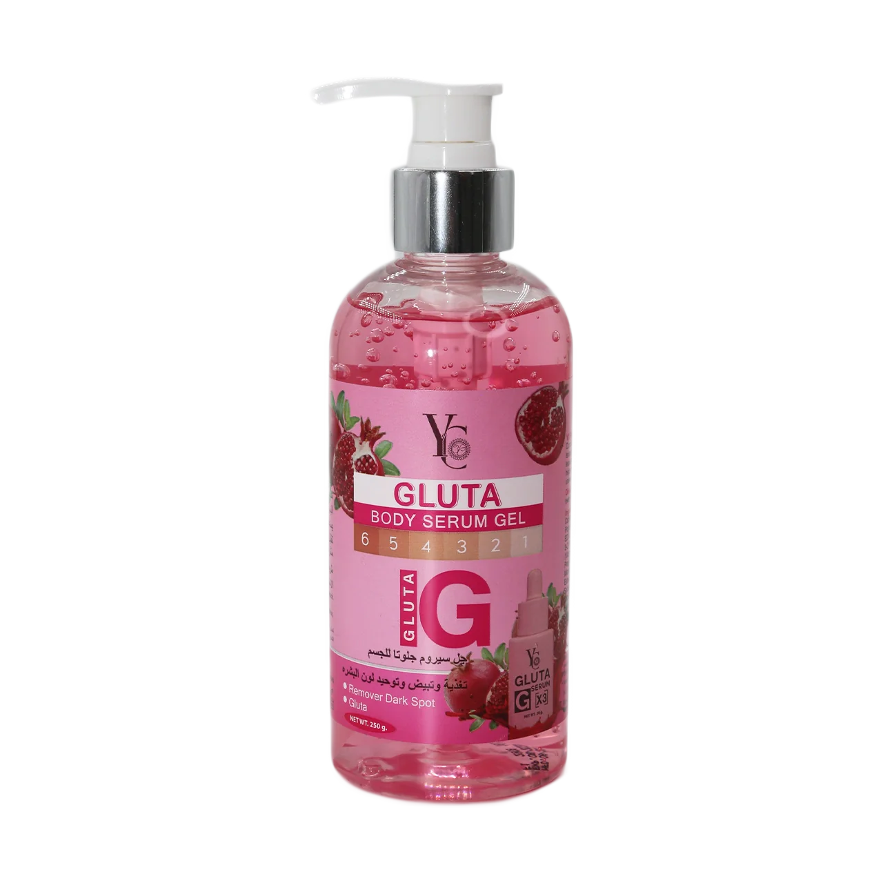Gluta Body Serum Gel 250gr