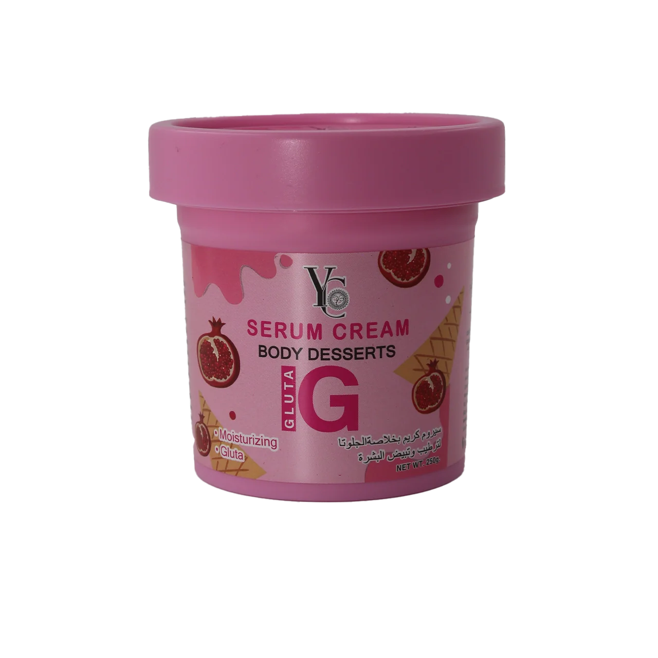 Gluta Serum Cream Body Desserts 250gr