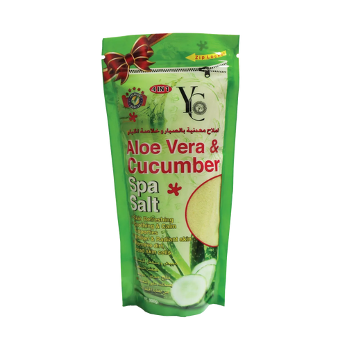 Aloe vera and Cucumber Spa Salt 300g