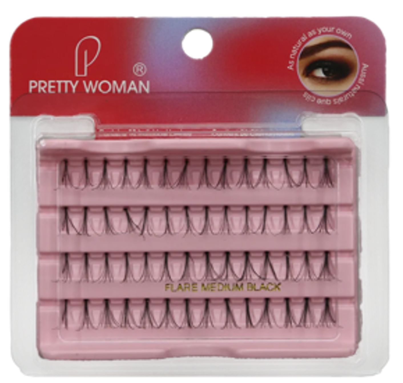 Flare Eyelashes (Medium Length)