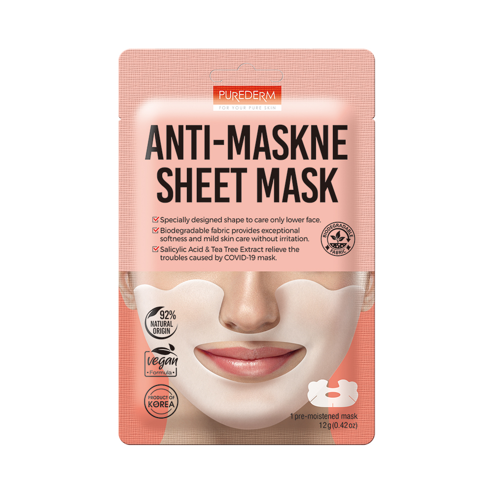 133-8809738320563-PU-ADS764 Pure Derm Anti MASKNE Sheet Mask