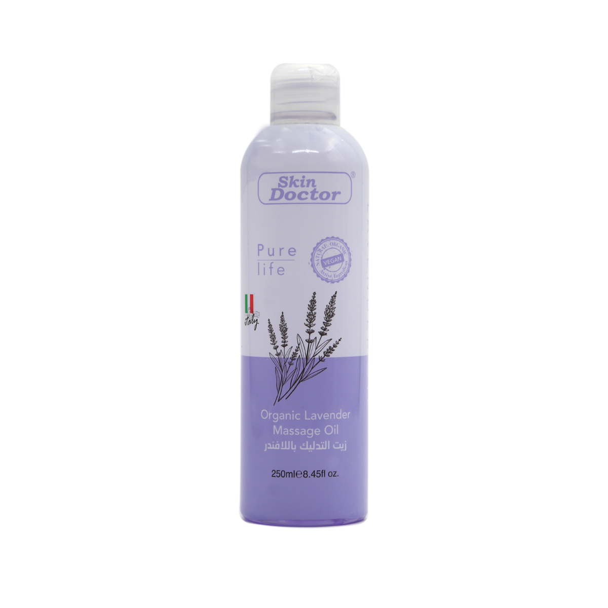 194-644216724499-SD-SKMO-499-Skin Doctor Organic Lavender Massage Oil 250ml