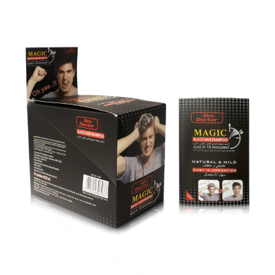 Skin Doctor Magic Black Hair Shampoo (24 Sachets of 25ml)