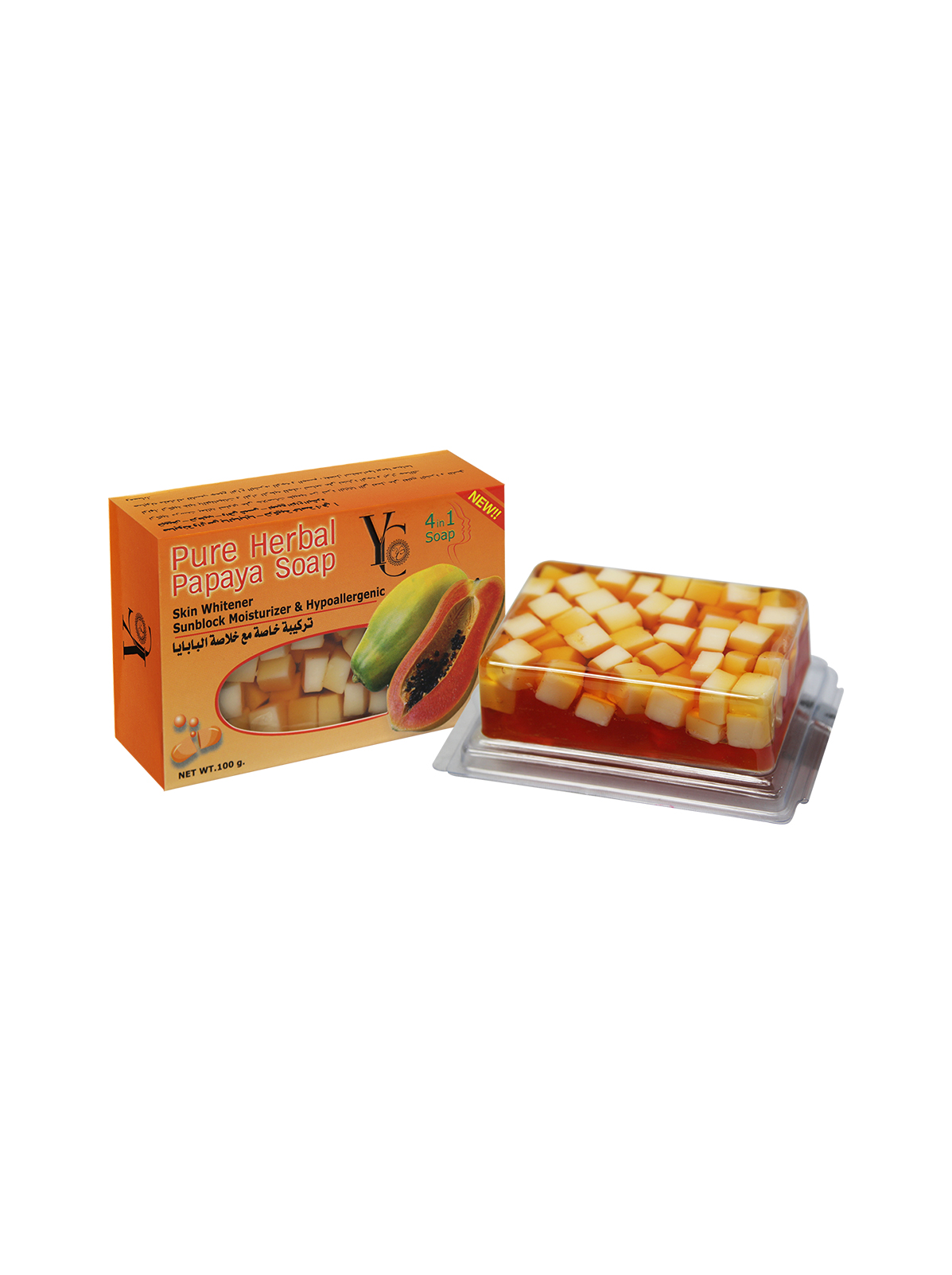 17-8857101125819-YC-265 Yong Chin Papaya Soap 100g