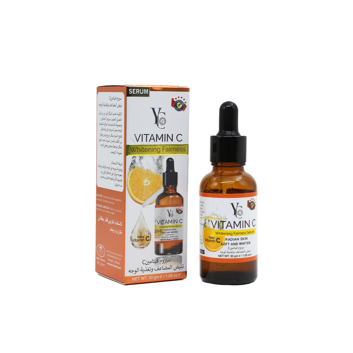 66-8859362505584-YC-626-Yong Chin Whitening Fairness Vitamin C Serum 30ml