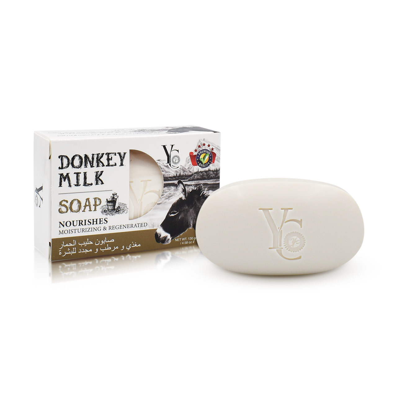 95-8859362506376-YC-696 Yong Chin Donkey Milk Soap 130G
