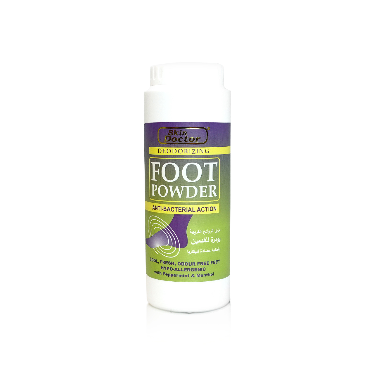 133-8858854600189-SD-764-Skin Doctor Foot Powder 75g