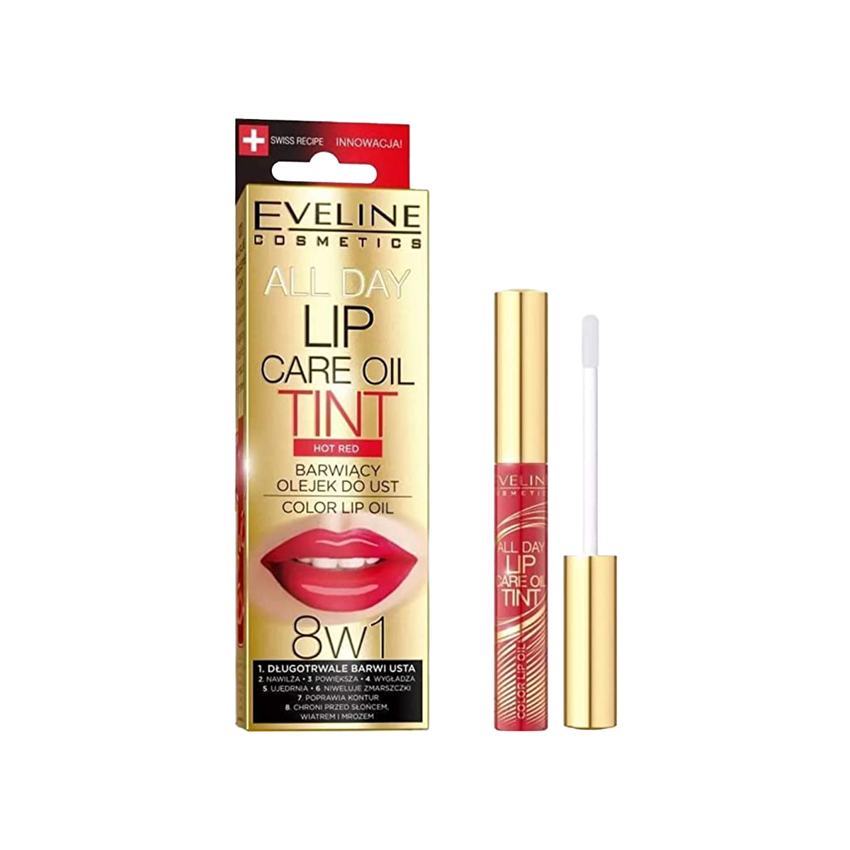 139-5901761936049-Eveline Cosmetics All Day Lip Care Oil Tint – Hot Red 7ml