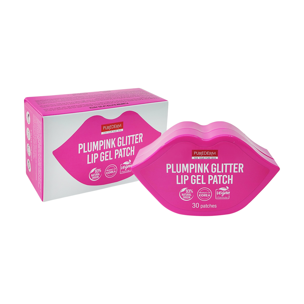 155-8809541197581-ADS-758-Purederm Plumpink Glitter Lip Gel Patch (30 patches)